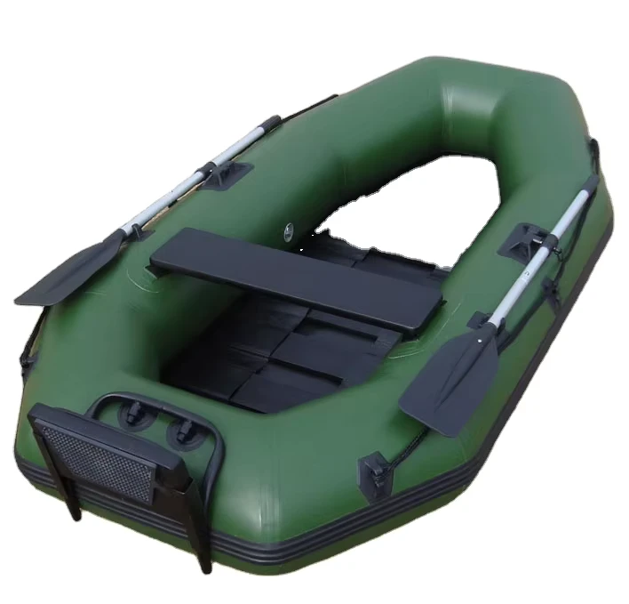 Mariner Fishing Type 3 Person Inflatable Raft River Lake Dinghy Boat for Fishing