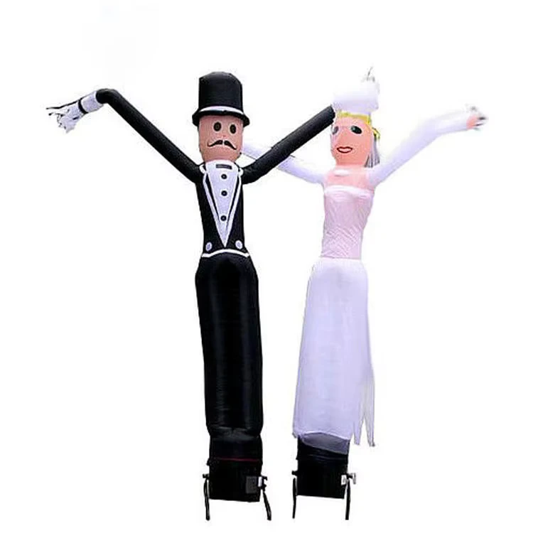 Penari Langit Inflatable Pasangan Menikah Pengantin untuk Pernikahan