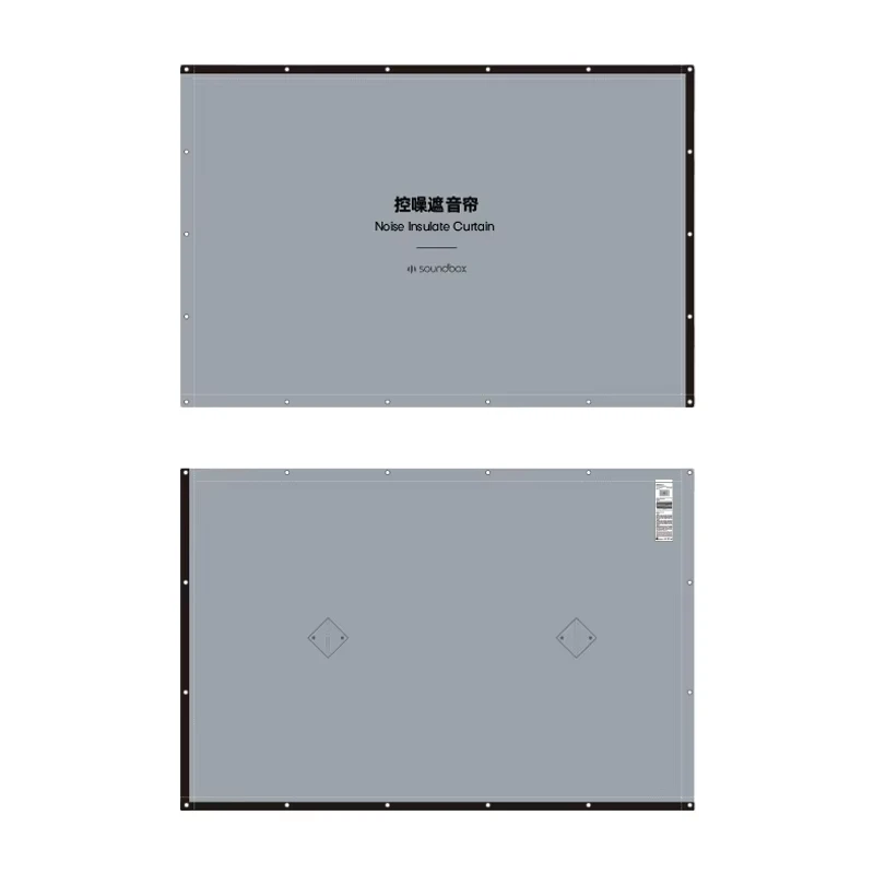 Feuilles de barrière sonore en vinyle chargé de masse pour jardins extérieurs, couvertures, murs, filets de barrière sonore, rideaux