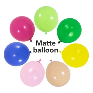 Matte Balloons Manufacturer Matte Latex Balloons in Bulk for Weddings Birthdays Party Latex Balloon Decorations