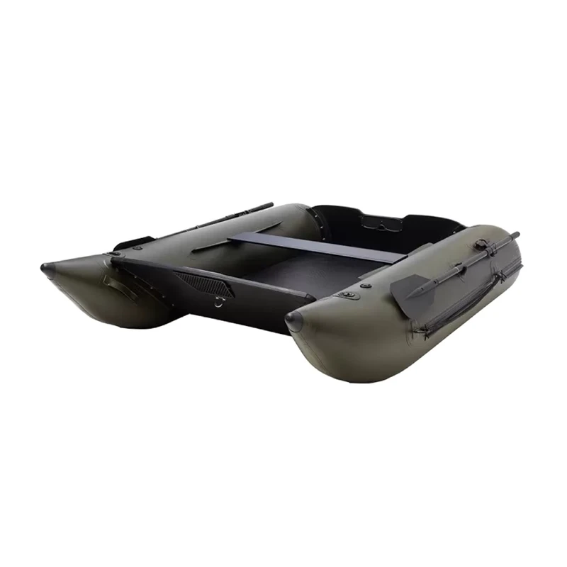 Meitai T-240 Inflatable Fishing Boat With Aluminum Floor 2 Persons Capacity