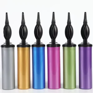 Mini Hand Macaron Color Balloon Pump for Party Decoration