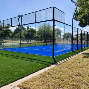 Mobile Panoramic Padel Court Outdoor Paddle Field Indoor Padel Tennis Inflatable Padel Court