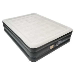 Modern Design Air Bed with Electric Built-in Pump PVC Inflatable Home Furniture Foldable for Bedroom Living Room Medium Size