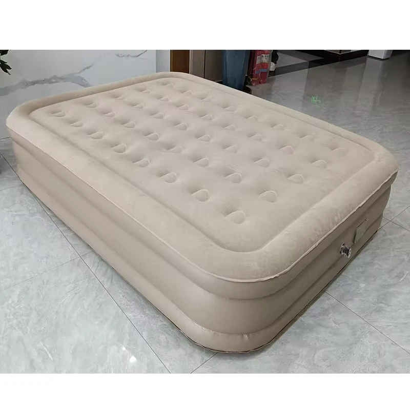 Materasso ad aria gonfiabile pieghevole moderno, singolo, per campeggio