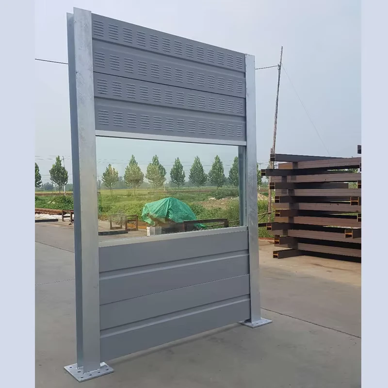 Modern Highway Outdoor 12m High Anti Bruit Sound Barrier Panel with Anti Corrosion for Noise Reduction