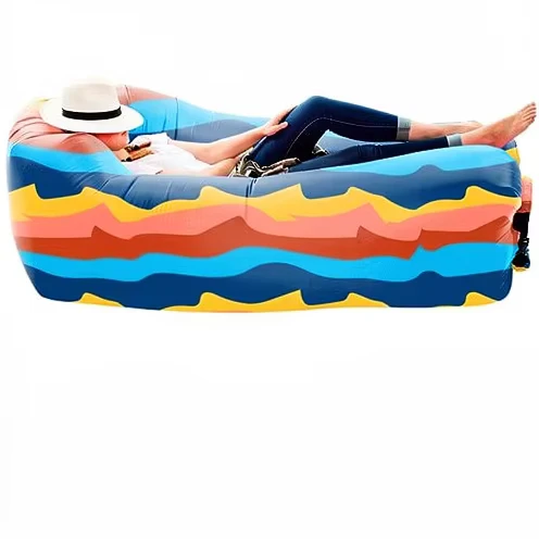 Moderne opblaasbare loungestoel draagbare strand- en kampeertent gemakkelijk op te zetten camperaccessoire voor festivals