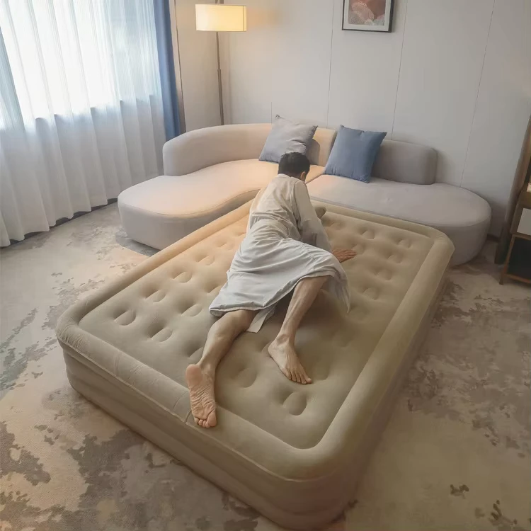 Modern Inflatable Sofa Bed Multifunctional for Apartment Bedroom Living Room Hotel Outdoor Use