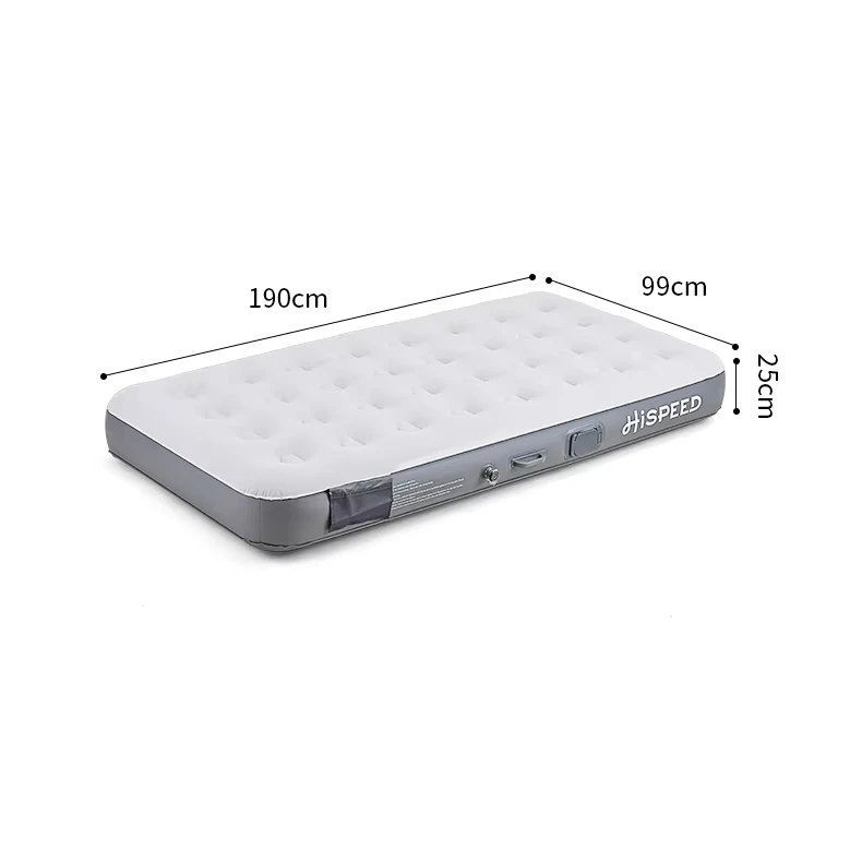 Modern Outdoor Indoor Inflatable Bed Mattress Set with Built in Pump Foldable Bedroom Furniture