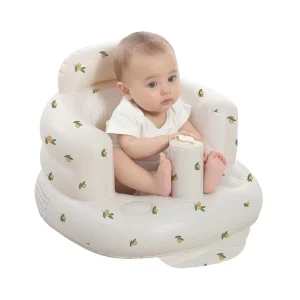 Modern Portable PVC Baby Training Chair Inflatable Soft Sofa for Fall Prevention for Bedroom or Living Room Spine Safe
