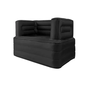 Modern Single PVC Inflatable Sofa for Outdoor Camping Foldable Furniture with Built-in Pump for Bedroom Application