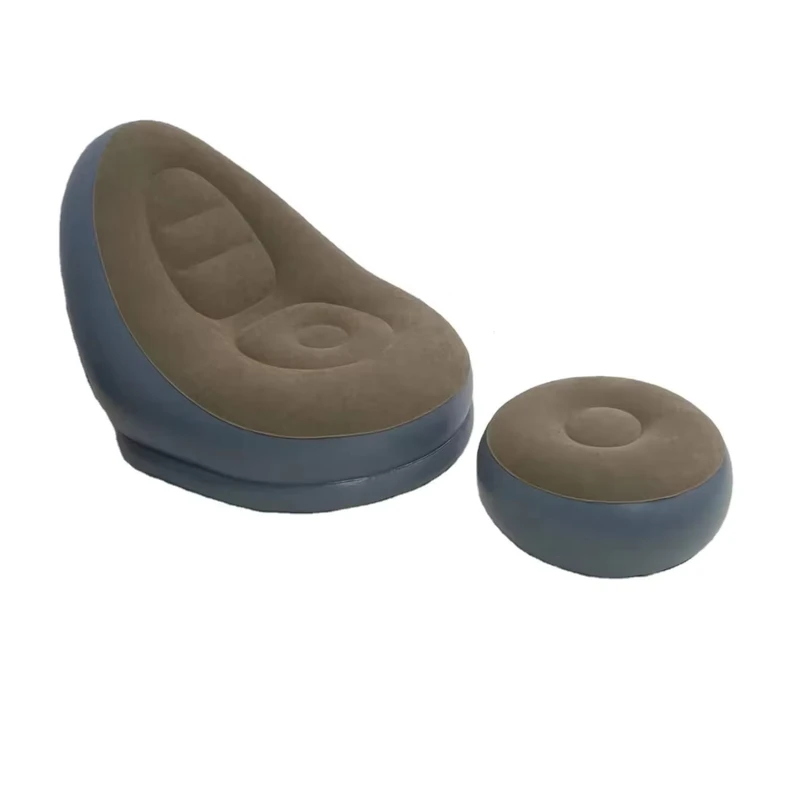 Moderner Stil Tragbares Aufblasbares Luftsofa Faltbares Liege-Möbel für Wohnzimmer, Schlafzimmer, Außenbereich