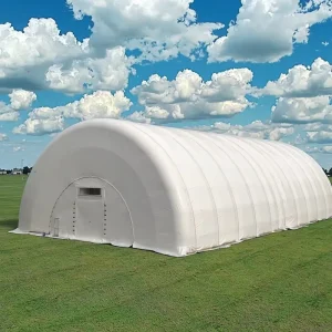 Modular Inflatable Waterproof Weather Resistant Building Warehouse Air Dome Supported Shelter Tent Customizable