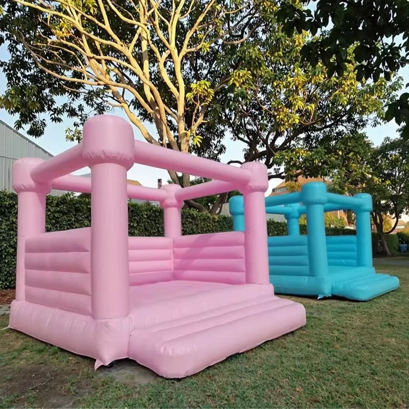 บ้านกระโดดพองลมขนาดเล็กสำหรับวันเกิด โมเดลปราสาทพองลมสำหรับเด็กในร่ม