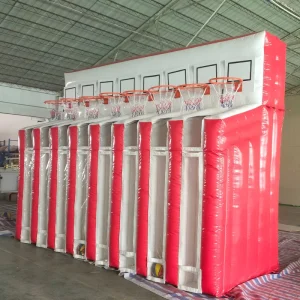 เกมบาสเกตบอลลอยน้ำ PVC ในร่มที่ได้รับความนิยมมากที่สุด กิจกรรมสนุกสำหรับผู้ใหญ่และเด็ก พร้อมการรับประกัน 2 ปี