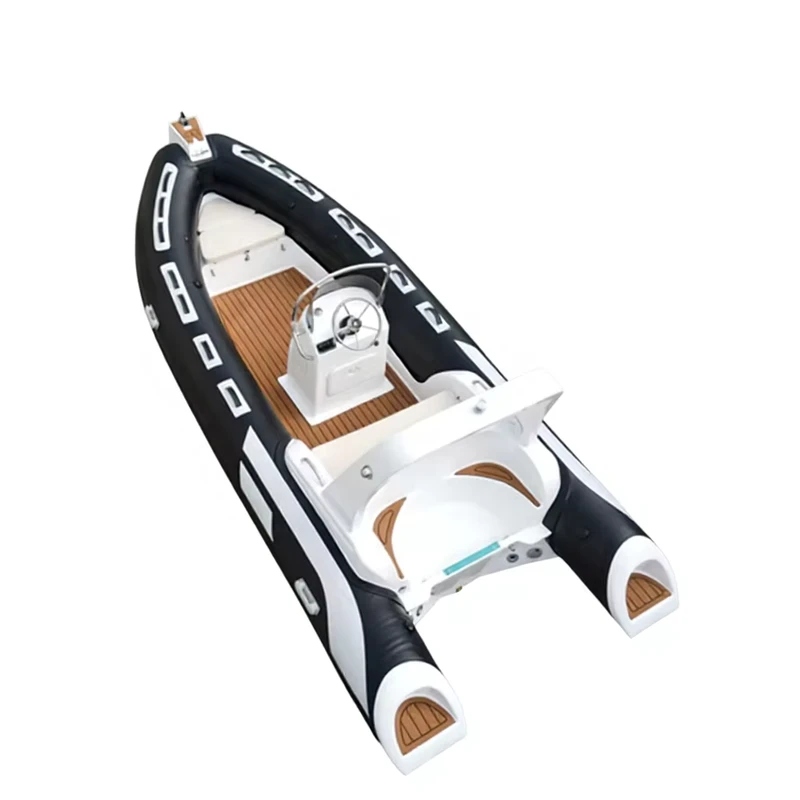 Beliebtester RIB-Boot, 5,2 m, starres Fiberglas-Sportboot, aufblasbares Boot, Gummiboot mit Zertifizierung