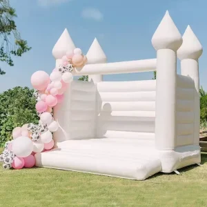 Most Popular White Bounce House Inflatable Castle for Kids Jumping Castles for Sale Outdoor Commercial Bouncy Castles