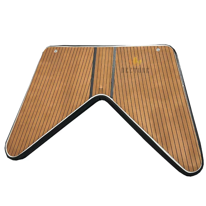 Pontoon Air Parkir Motorboat EVA Dock Inflatable Dek Platform Mengapung