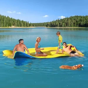 Mehrpersonen Wasser Spielzeug Float Faltbare reißfeste XPE-Schaum Schwimmende Wasser Matte für Pool