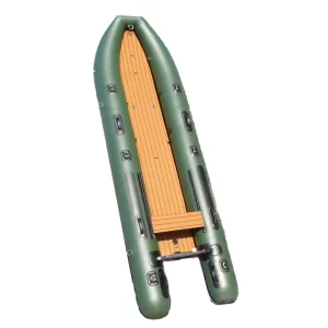 Multifunctional 0.9mm 4m PVC Folding Inflatable Boat Kayak for Fishing in the USA for Sales
