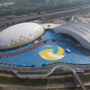 Multifunctional Air Dome Inflatable Membrane Structure Volleyball Sports Stadium