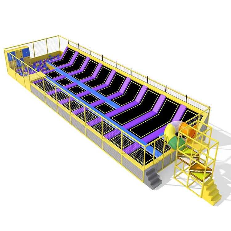 Multifunctional Kids Trampoline Park Outdoor Jumping Equipment
