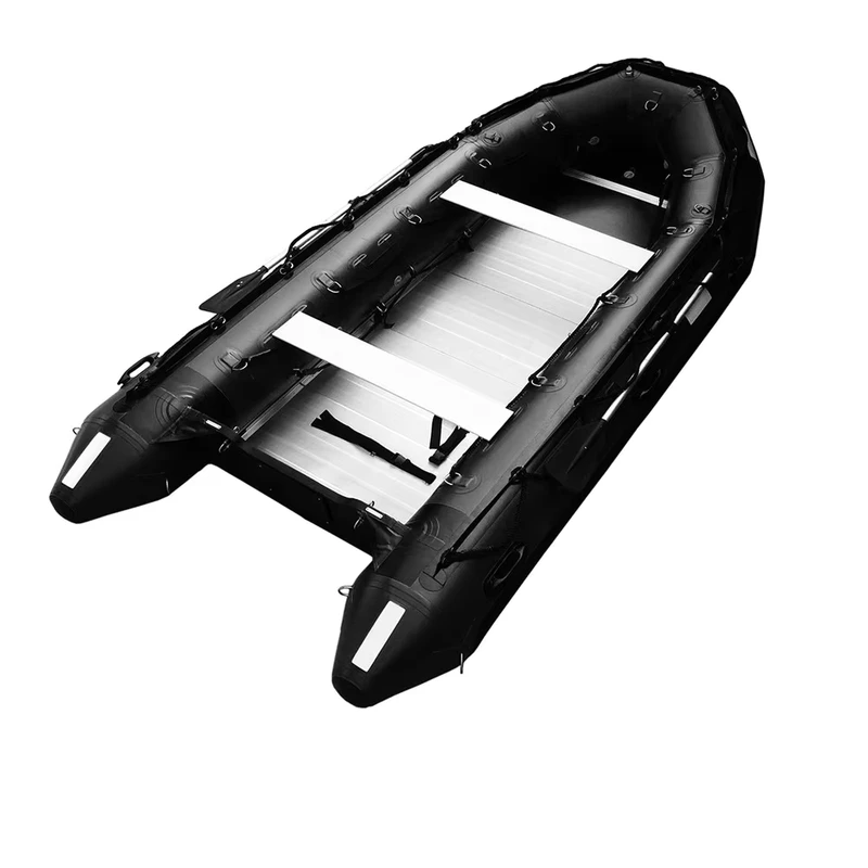 Dinghy Tiup untuk Banyak Orang 470cm Dasar TPU PVC Kapal Olahraga Tiup