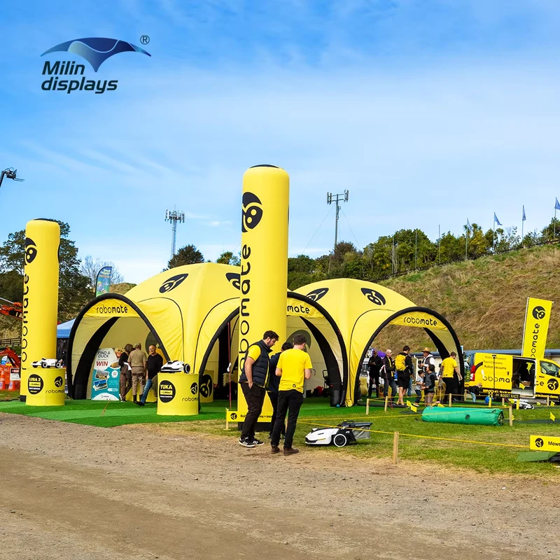 Nuovo Tendone Gonfiabile 20x20ft per Fiere e Eventi all'Aperto