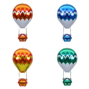New 22 Inch 4D Aluminum Film Helium Hot Air Inflatable Balloon for Wedding Happy Birthday Party Decoration Globos
