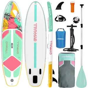New Arrival All Round Age Water Sport Inflatable Sup Portable Stand up Paddle Board Surfing with 7 Accessories