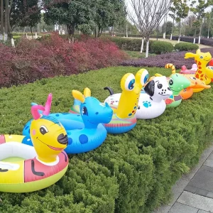 New Arrival Baby Float Lying Swimming Rings Infant Waist Pvc Animal Shape Baby Swimming Pool Float Ring