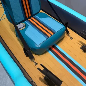 Nuovo Kayak da Pesca Gonfiabile Dropstitch 3.1-4m Eco-Friendly Portatile per 1 Persona con Garanzia di 1 Anno