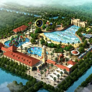 Новая поступление: водный развлекательный парк, курорт, случай с водным парком из стекловолокна по низкой цене