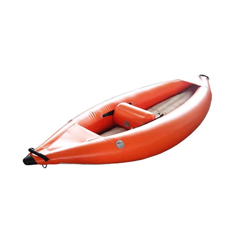 เรือคายัคเป่าลม PVC มืออาชีพสำหรับกีฬาทางน้ำใหม่ล่าสุด สำหรับการตกปลา พร้อมตัวถังที่ทนทาน