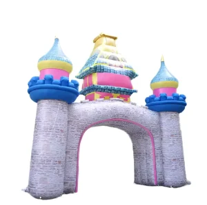 Nouveau modèle d'arche gonflable géante attrayante pour extérieur, décoration publicitaire, durable, résistante au soleil, étanche