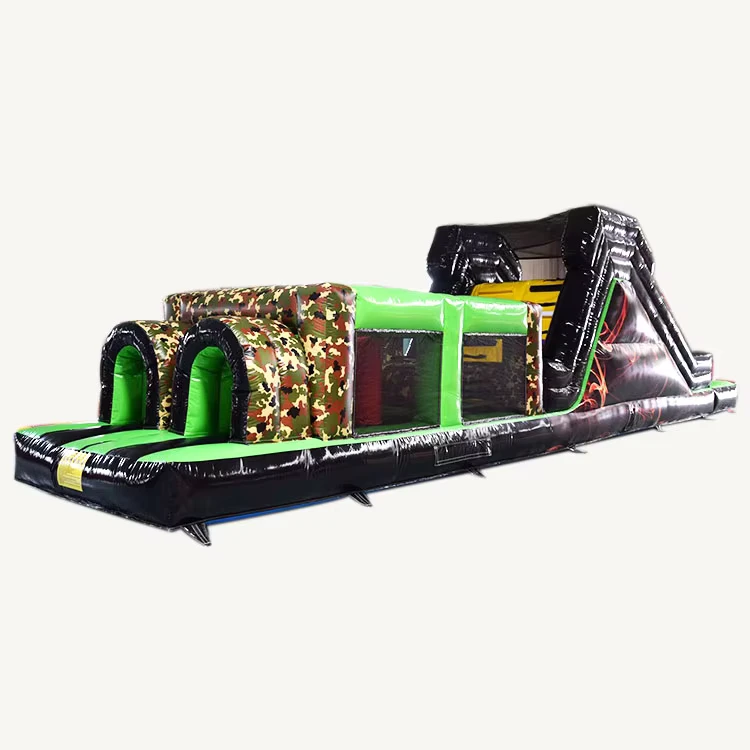 New Customized Color & Size PVC Inflatable Obstacle Course Bubble Games for Kids and Adults Commercial Use