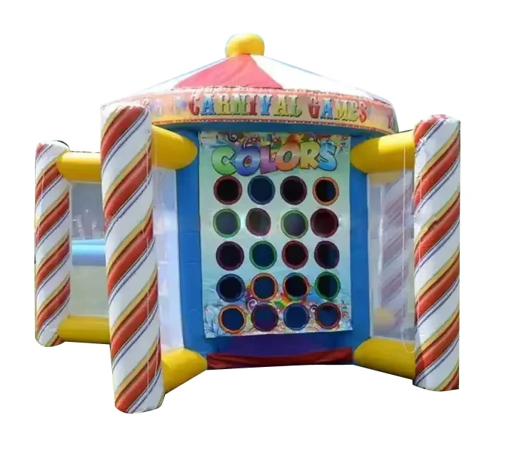 Nuovo Design 5 in 1 Gonfiabili da Carnevale, Giochi Sportivi, Giochi Interattivi per Esterni