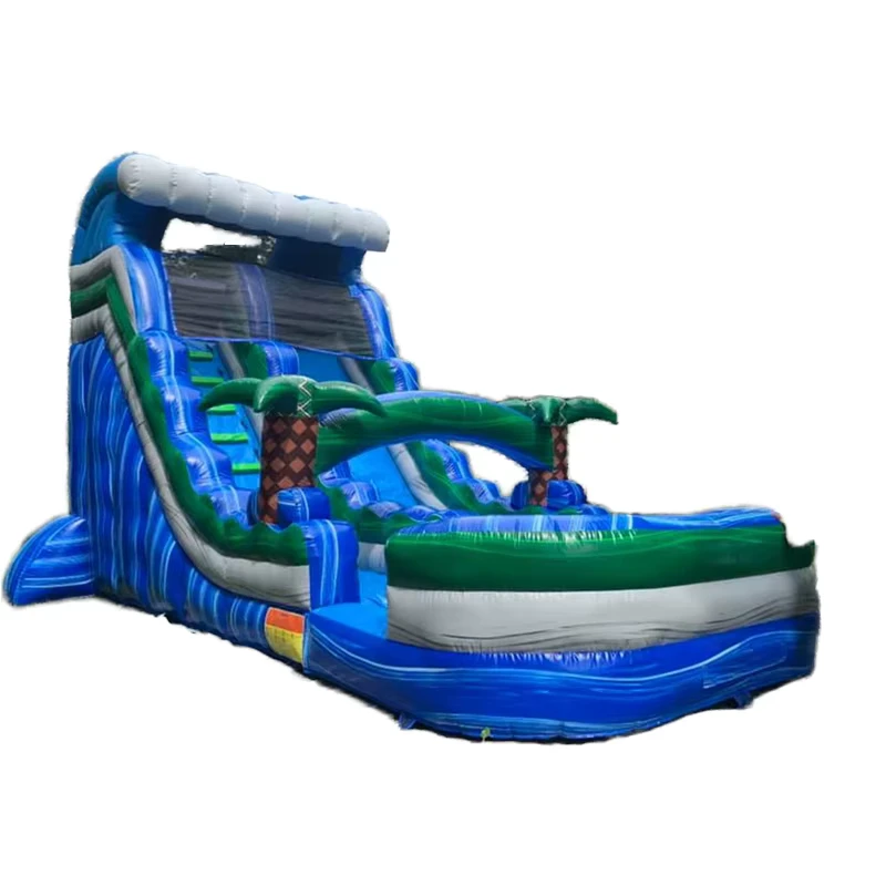 ปราสาทเป่าลมรูปยานอวกาศ PVC ดีไซน์ใหม่ สำหรับเด็ก พร้อมบ้านกระโดดในสวนสนุกน้ำ