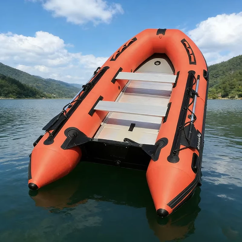 Neues Design anpassbares aufblasbares Boot 3,1-4m Rennsportboot mit CE-Zertifizierung