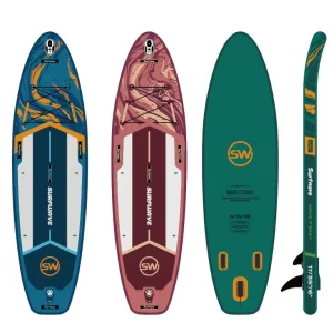 New Design Factory Custom Skimboard ODM OEM Stand Up Surfing SUP Board Inflatable Paddle Board