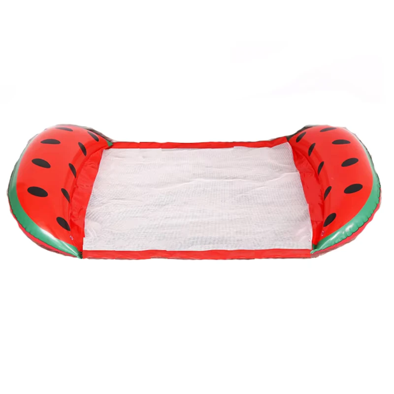 Nuovo design di amaca galleggiante per piscina gonfiabile a forma di frutta