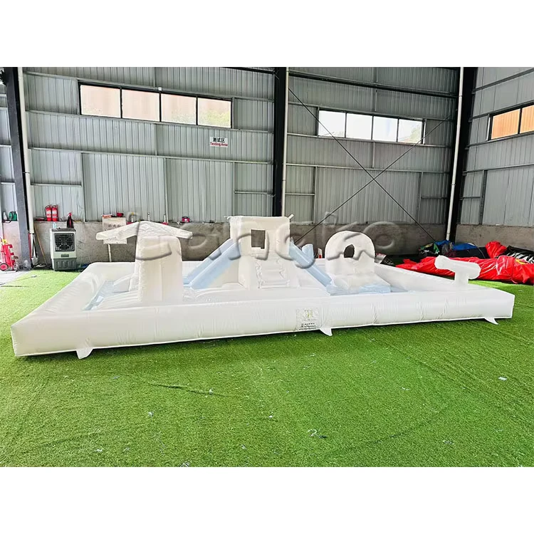 New Design Giant Inflatable Rental Water Park Outdoor Inflatable Balloon Pool for Party