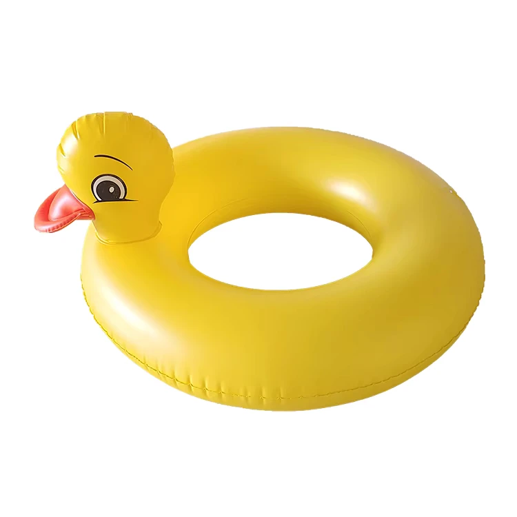 New Design Inflatable Baby Float Safe Duck Swimming Rings for Child Swim Ring Round Baby Swimming Tube
