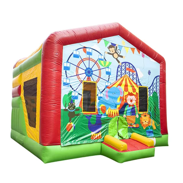 Nieuw ontwerp Inflatable Springkasteel met Ballenbak van Nylon