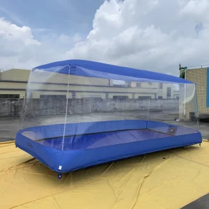 Desain Baru Mobil Inflatable Kuat, Penutup Mobil Banjir Inflatable, Tenda Gelembung