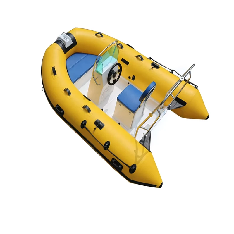 Nuevos Barcos RIB Inflables de Fibra de Vidrio con Consola y Asiento