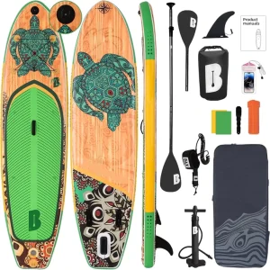 New Design Inflatable Fishing Kayak Sup Board Paddle Board PVC ISUP Surfing Stand up Paddleboards With Pump Paddle