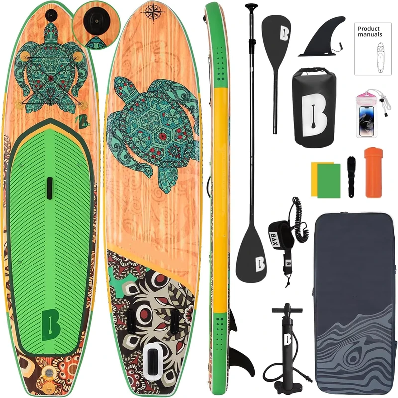 Nouveau Design de Kayak de Pêche Gonflable Planche Sup en PVC ISUP pour Surf avec Pompe et Pagaie