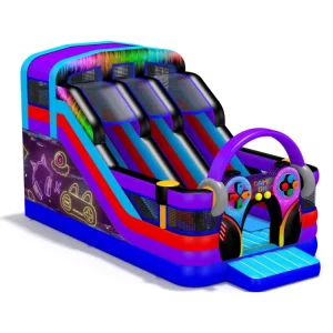 New Design Inflatable Slide Bouncer House Commercial Giant Inflatable Dry Slide