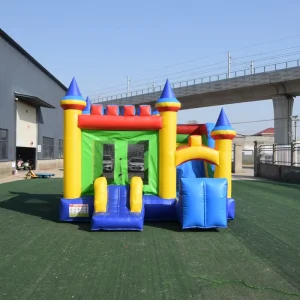 Nouveau design de château gonflable, château de saut amusant pour enfants, bouncer gonflable combo avec toboggan